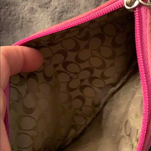 Coach Suede Mini Bag - Picture 3 of 5